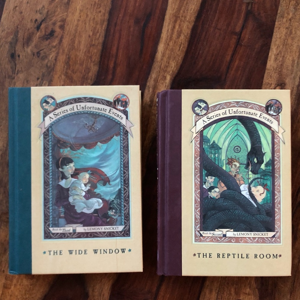 A Series of Unfortunate Events 2nd & 3rd Book - by Lemony Snicket